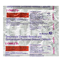 [OMEPRAZOLE AND DOMPERIDONE] OMEZ D CAP
